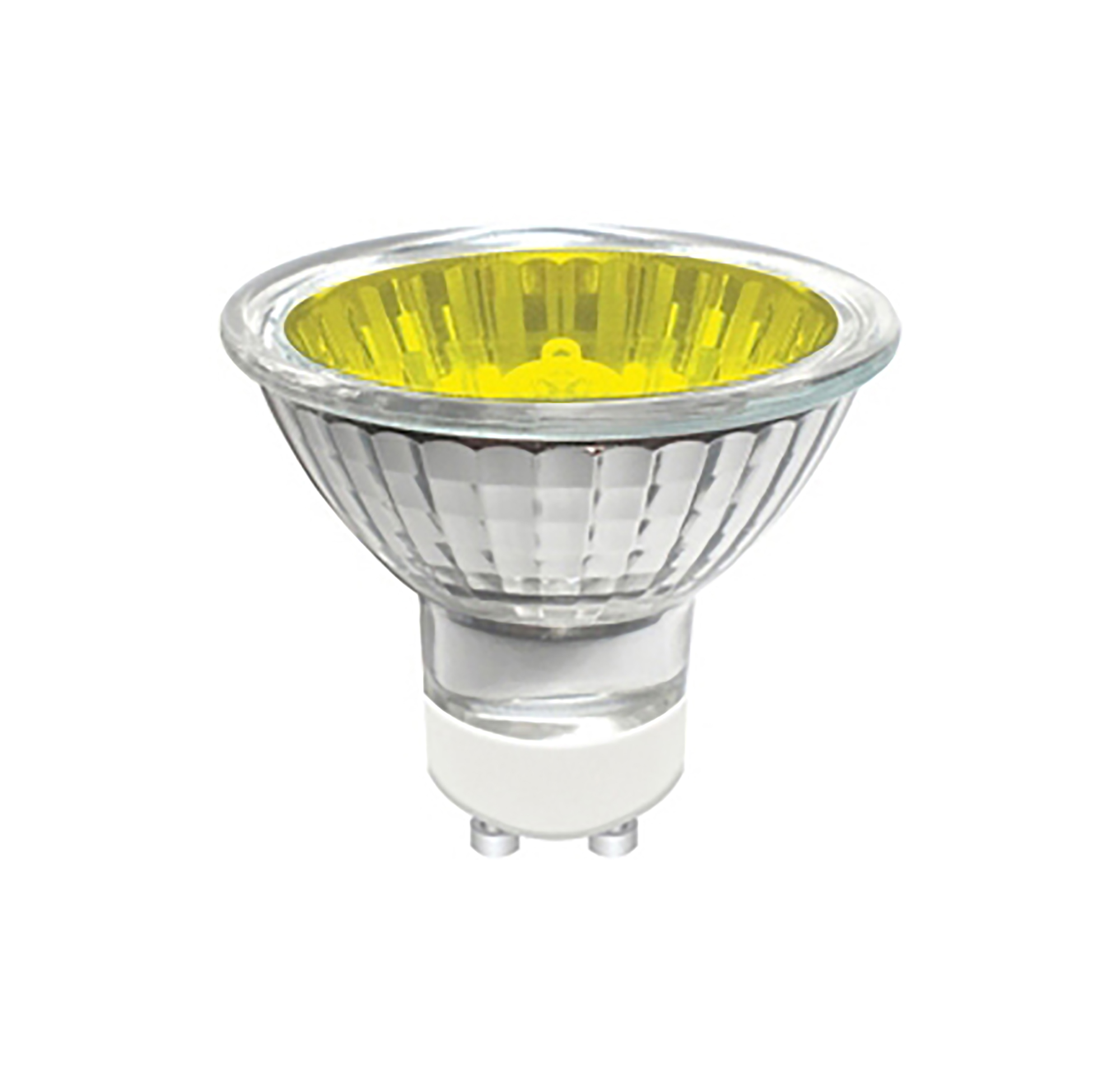 147550202  GU10 Aluminium 20W Yellow 50° Halogen